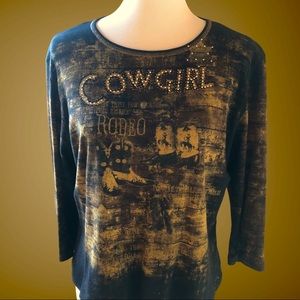 Cowgirl Long-sleeved T-shirt